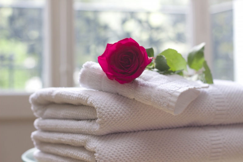 chambre-hote-AUPS-min_towel_rose_clean_care_salon_spa_white_bath-731641